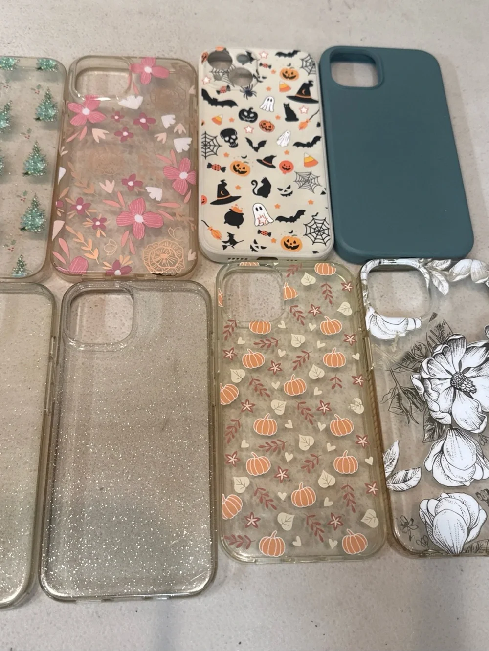 Bundle of 12 misc/holiday iphone 13 cases